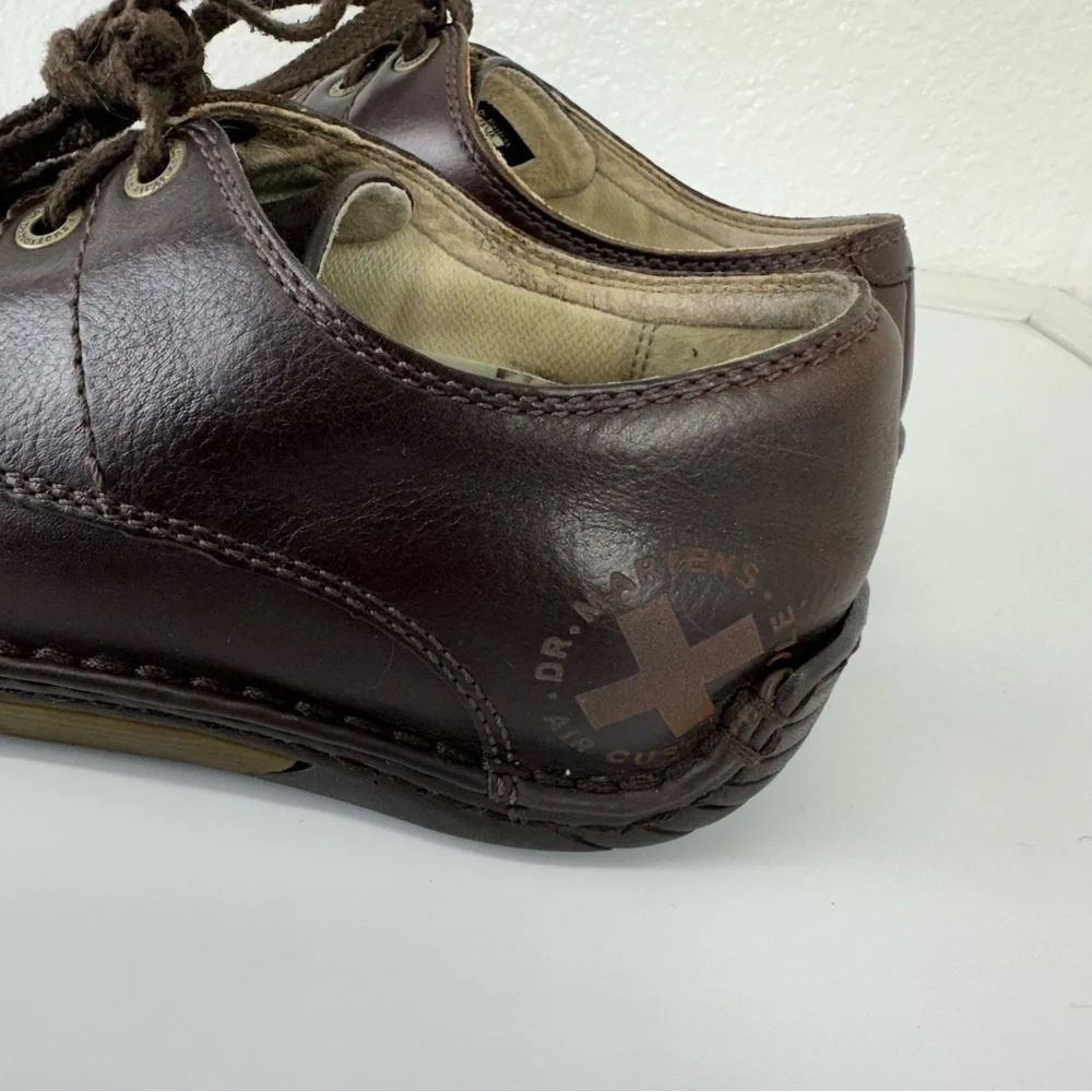 Dr Martens Felix Casual Lace Up Shoe Mens 10 Brown Leather Oxford AW004 academia